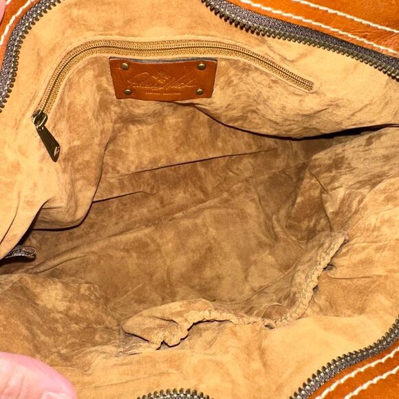 Patricia Nash Brown Leather Tote - Picture 9 of 13